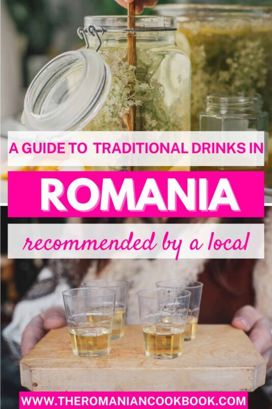 What to Drink in Romania – A Guide on Traditional Romanian Drinks pin