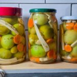 Romanian Pickled Green Tomatoes Recipe – Gogonele Murate Pickled green tomatoes in jars